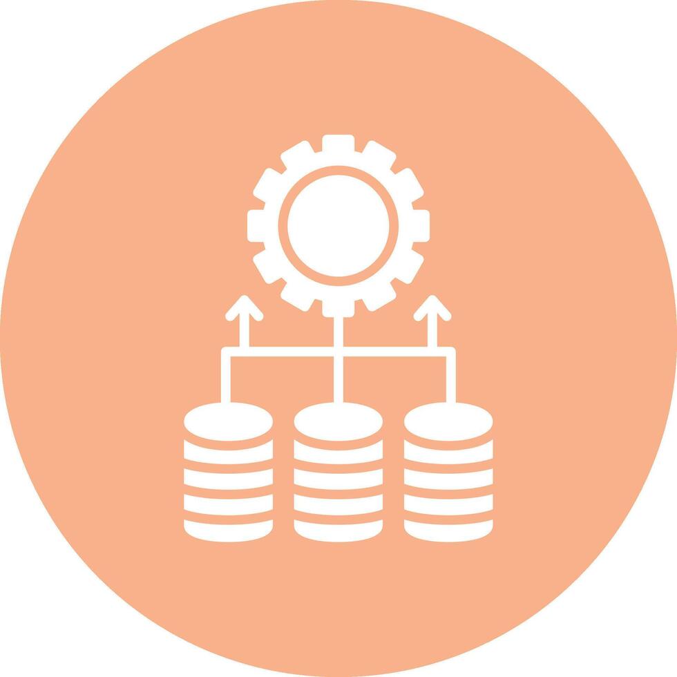 Data Integration Compact App Icon vector