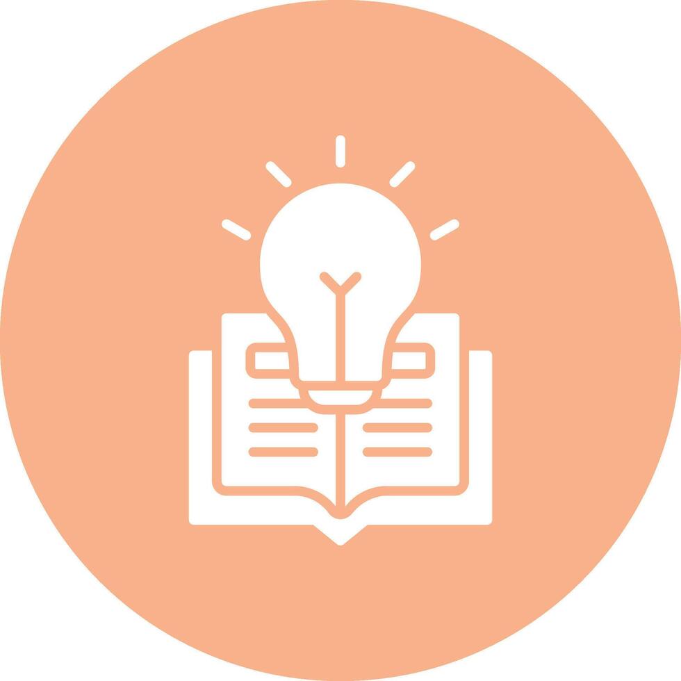 Knowledge Bold Web Icon vector