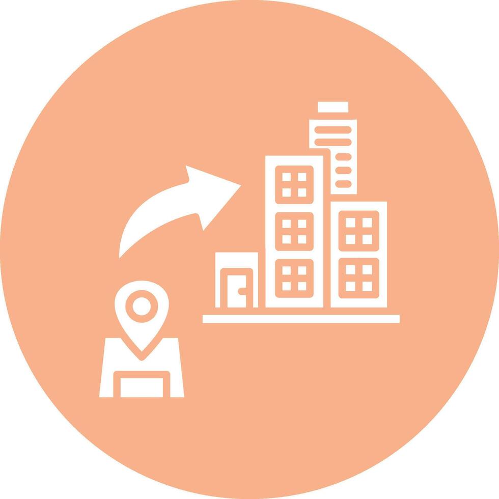 Land Lined UI Illustration vector