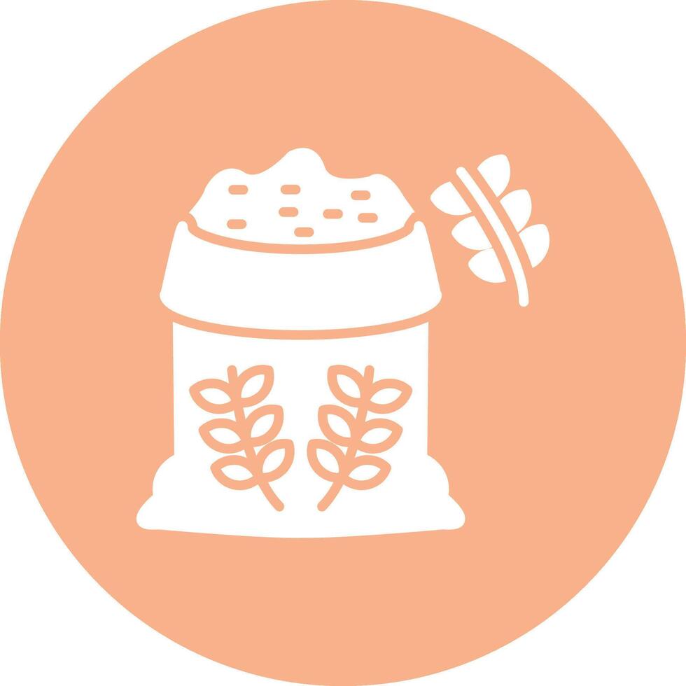 Wheat Clean Shape Symbol vector