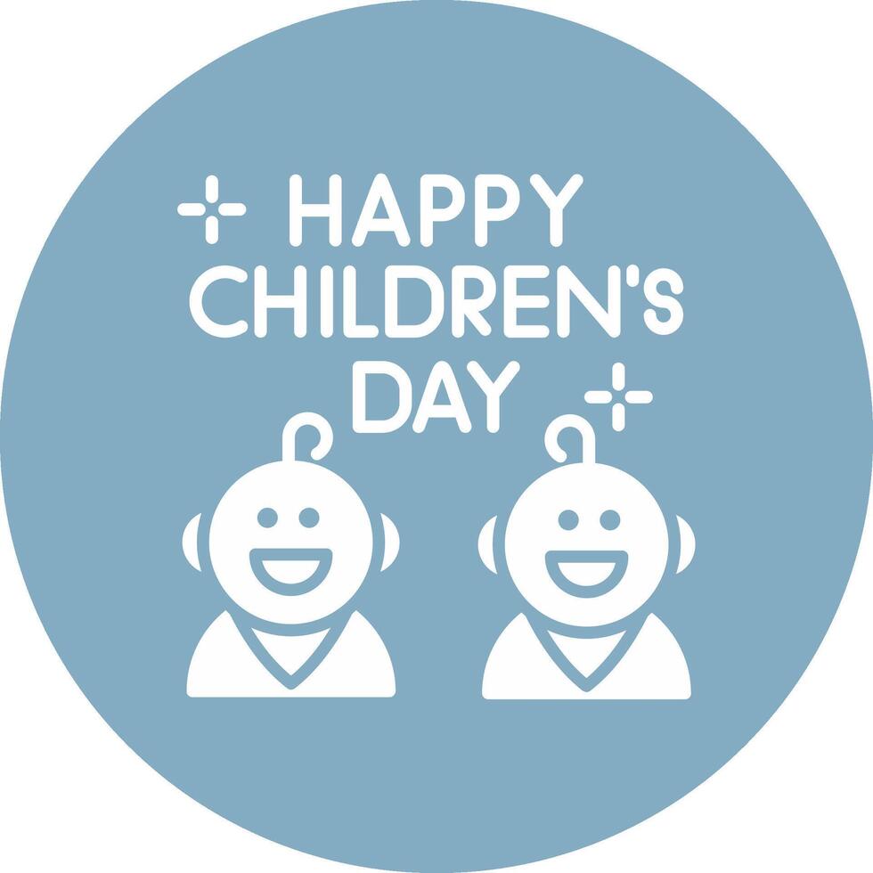 Childrens Day Modular UI Graphic vector