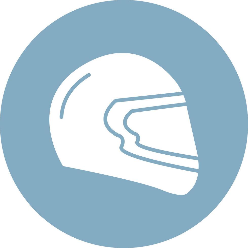 Helmet Outlined App Visual vector