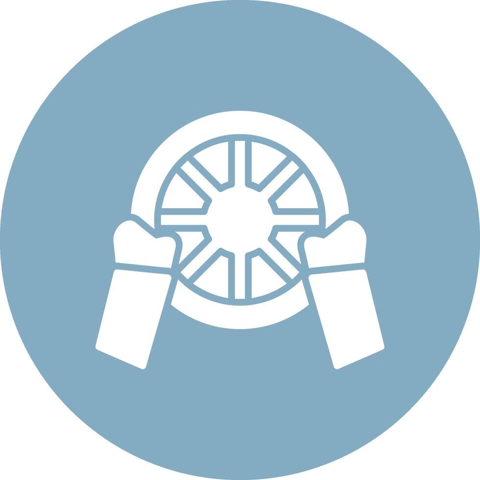 Driving Minimalist Graphic vector