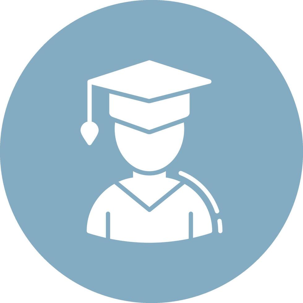 Student Line Style Symbol vector