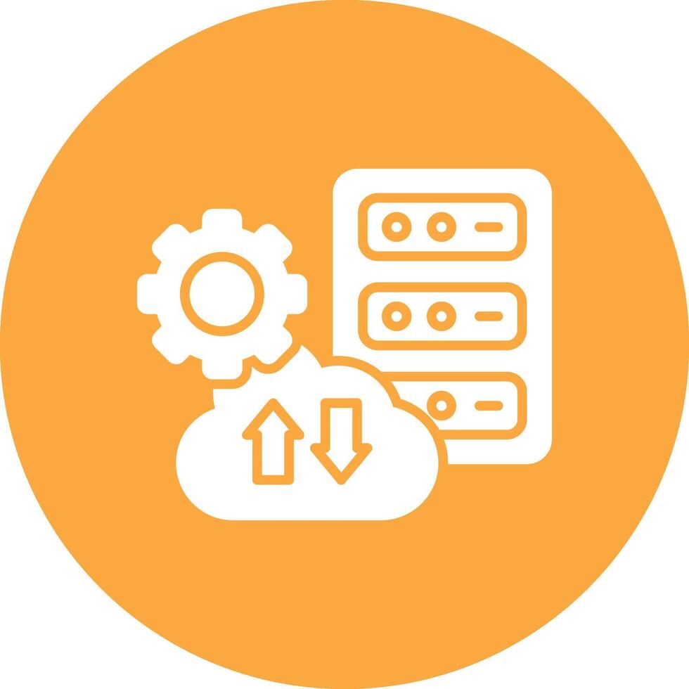 Data Migration Subtle UI Style vector