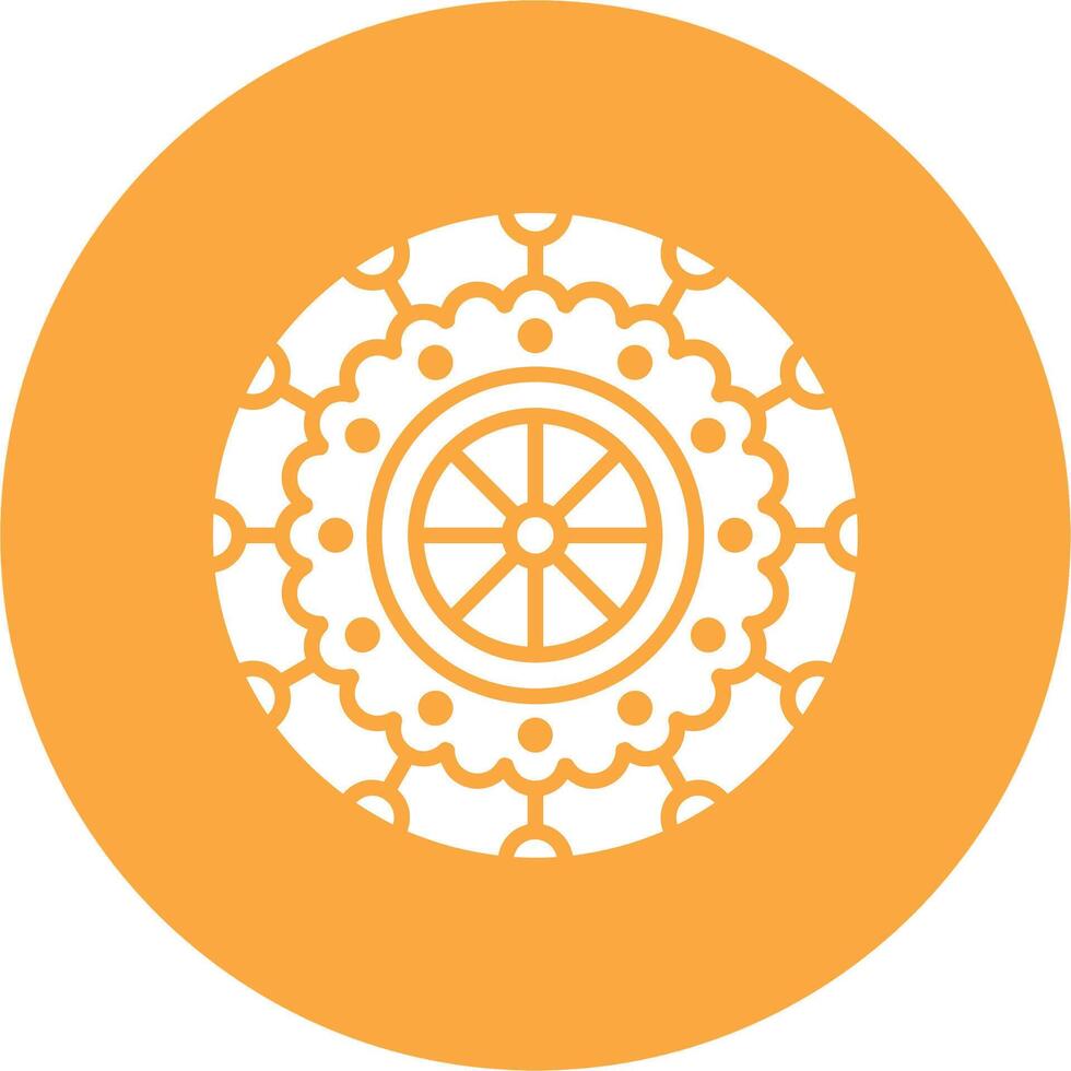 Mandala Simple UI Visual vector