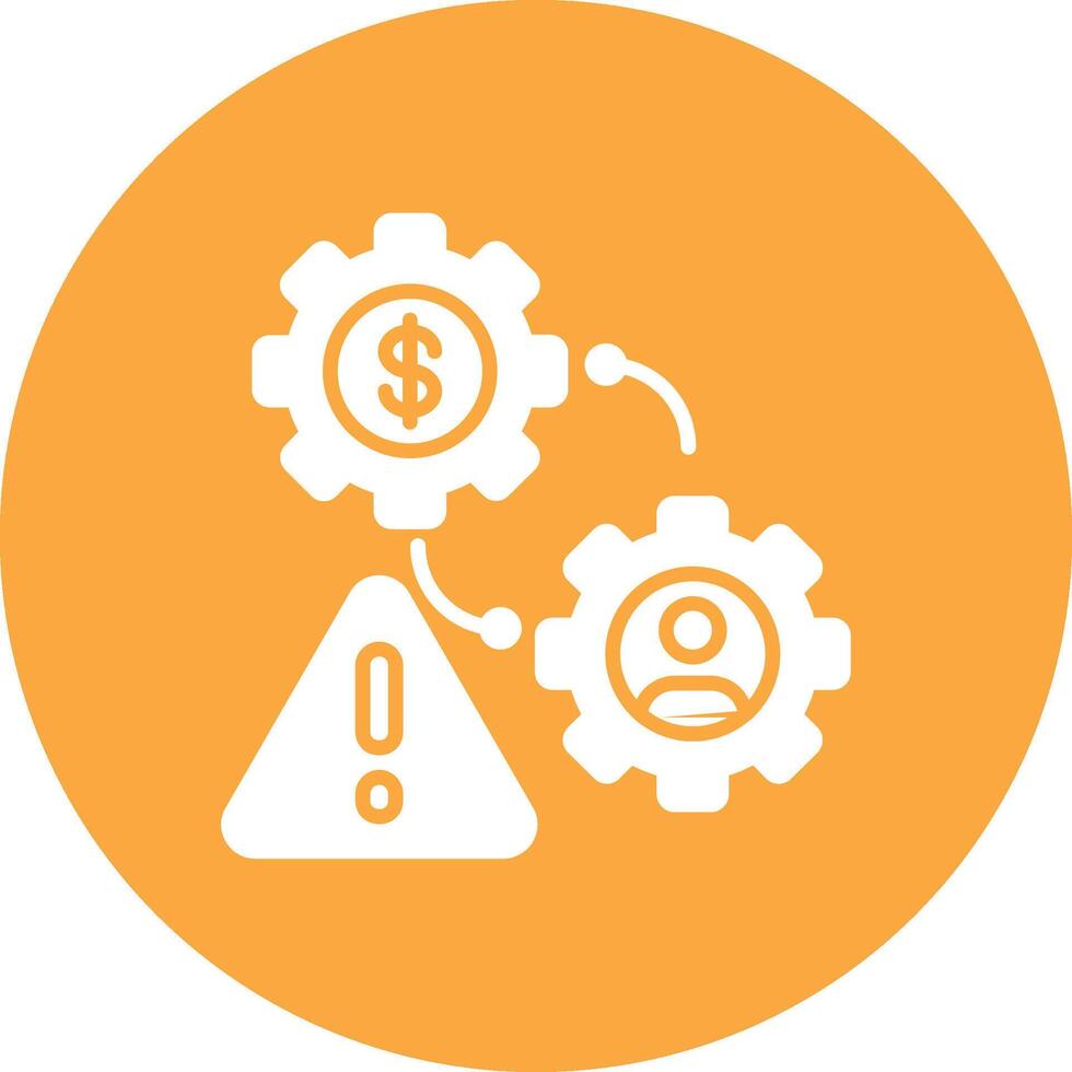 Risk Management Color Block Design vector