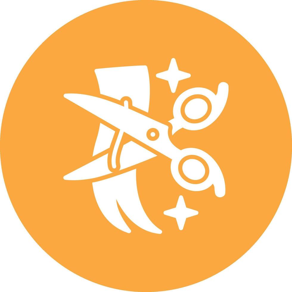 scissors Modular UI Graphic vector