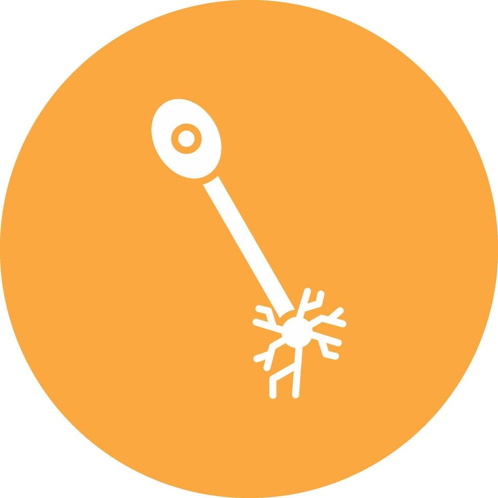 Unipolar Neuron Bold App Illustration vector
