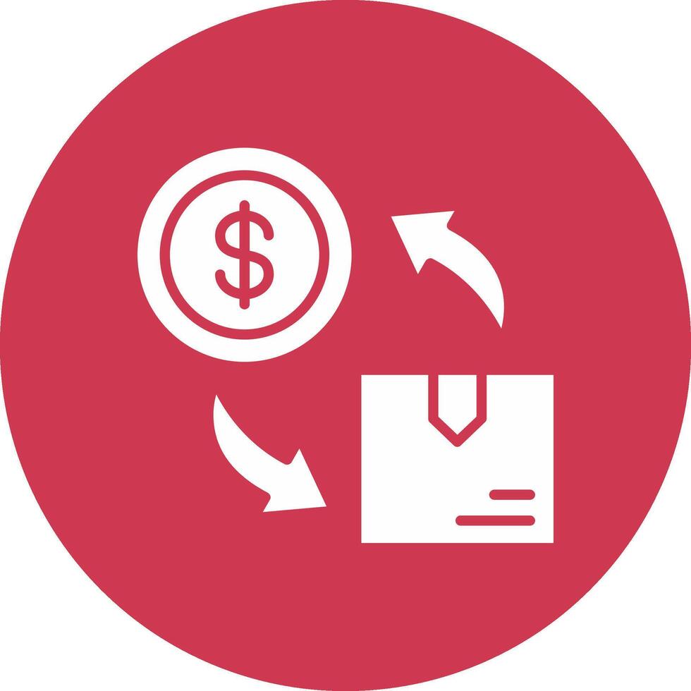 Cash Flow Crisp Flat Art vector