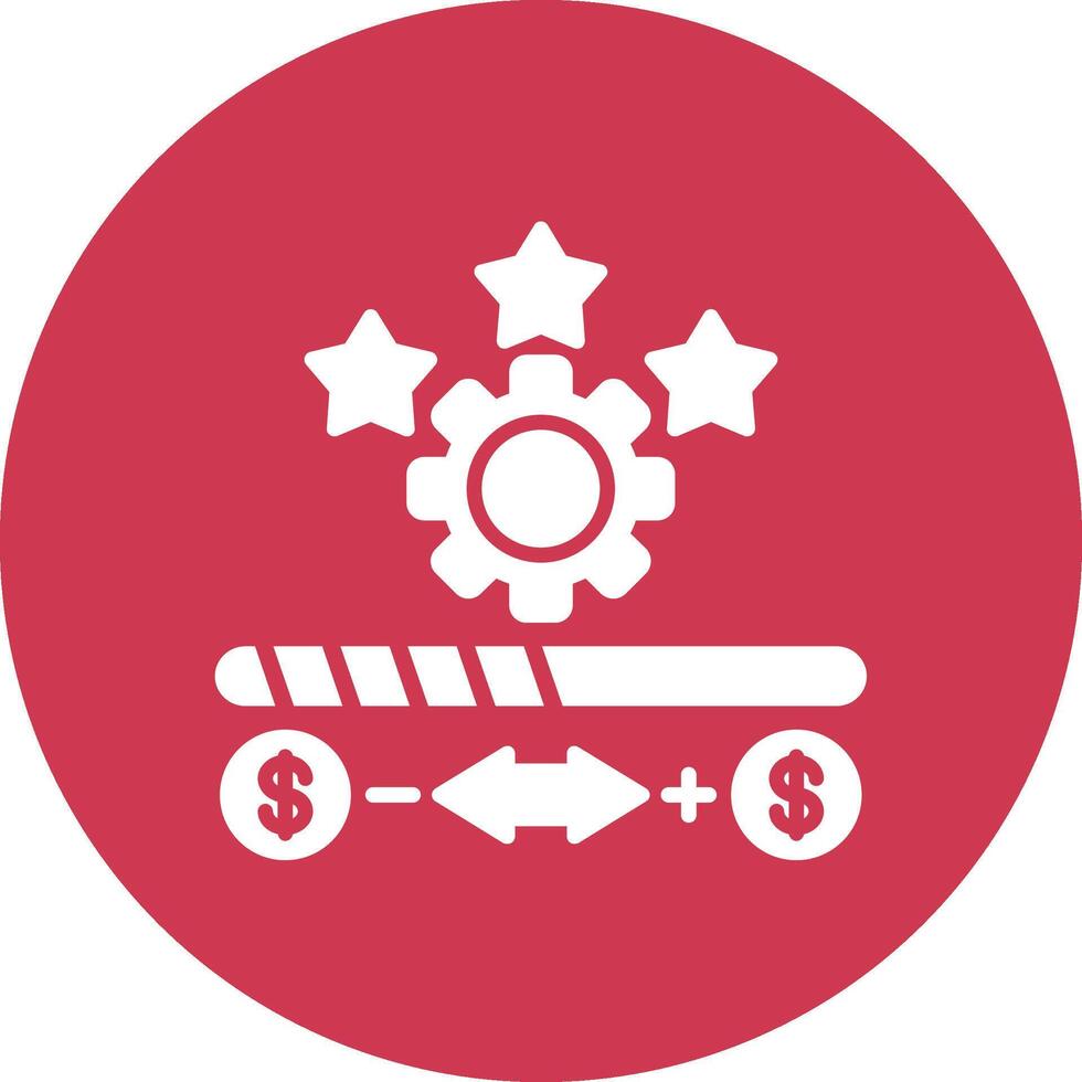 In Progress Mono Icon Symbol vector