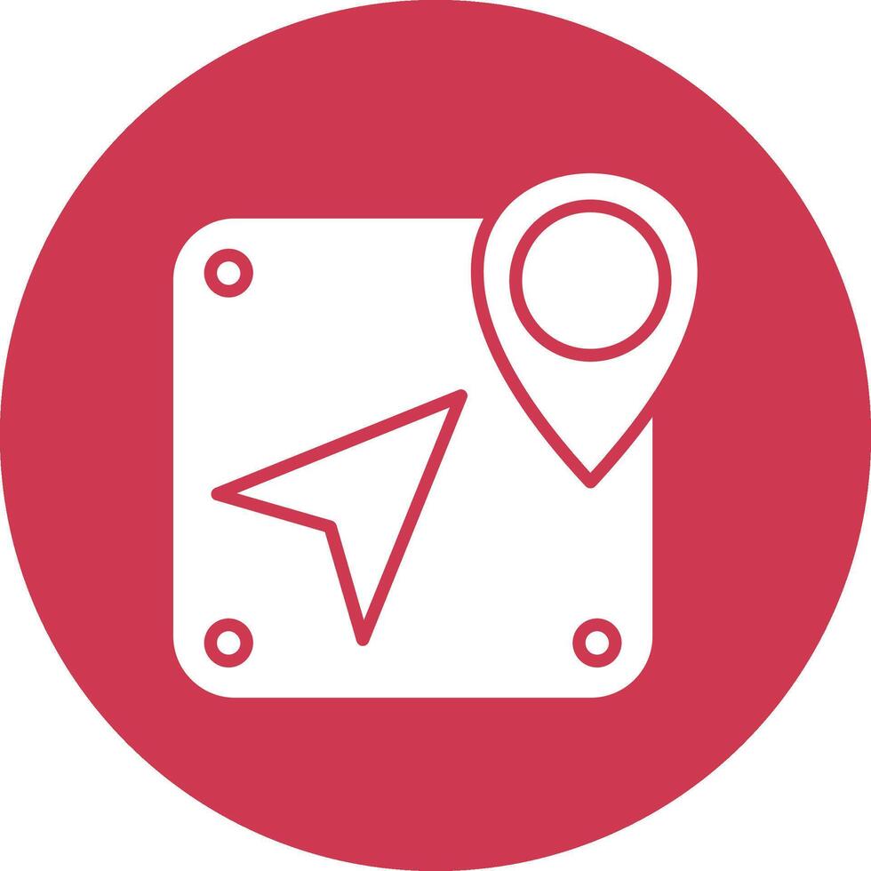Location Neon Graphic Style vector