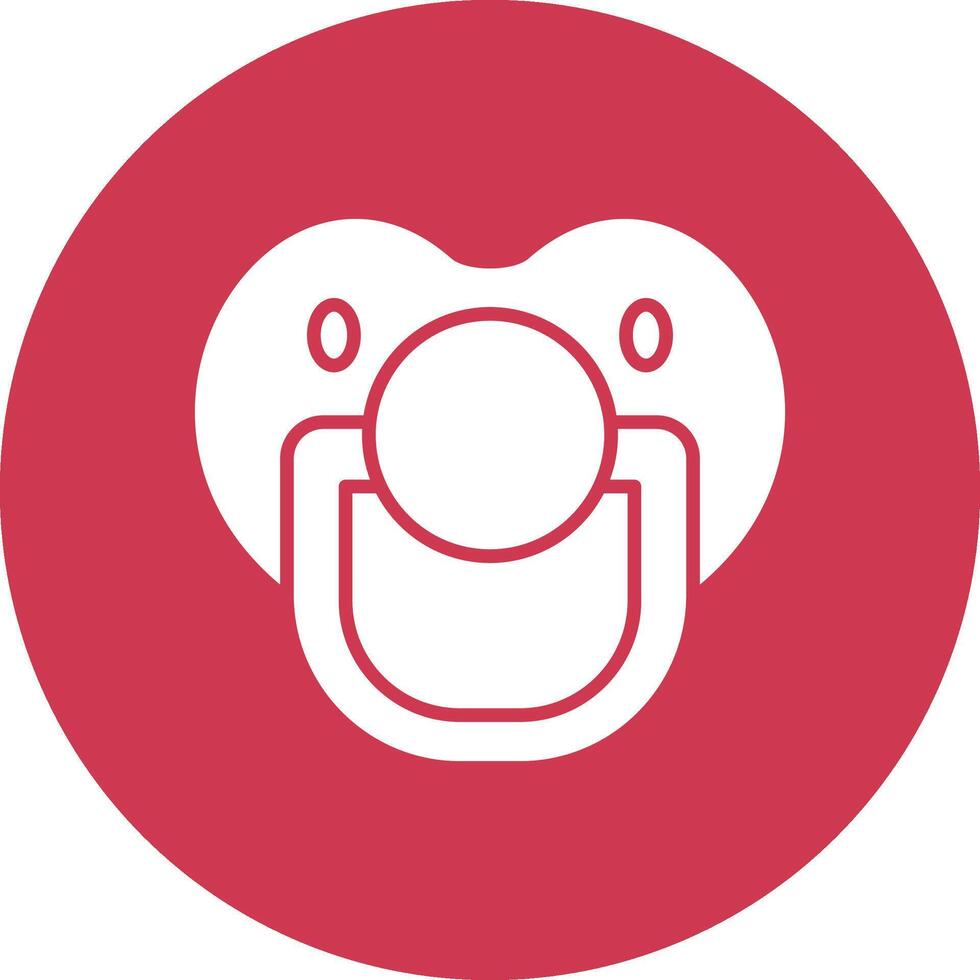 pacifier Detailed Line Sketch vector