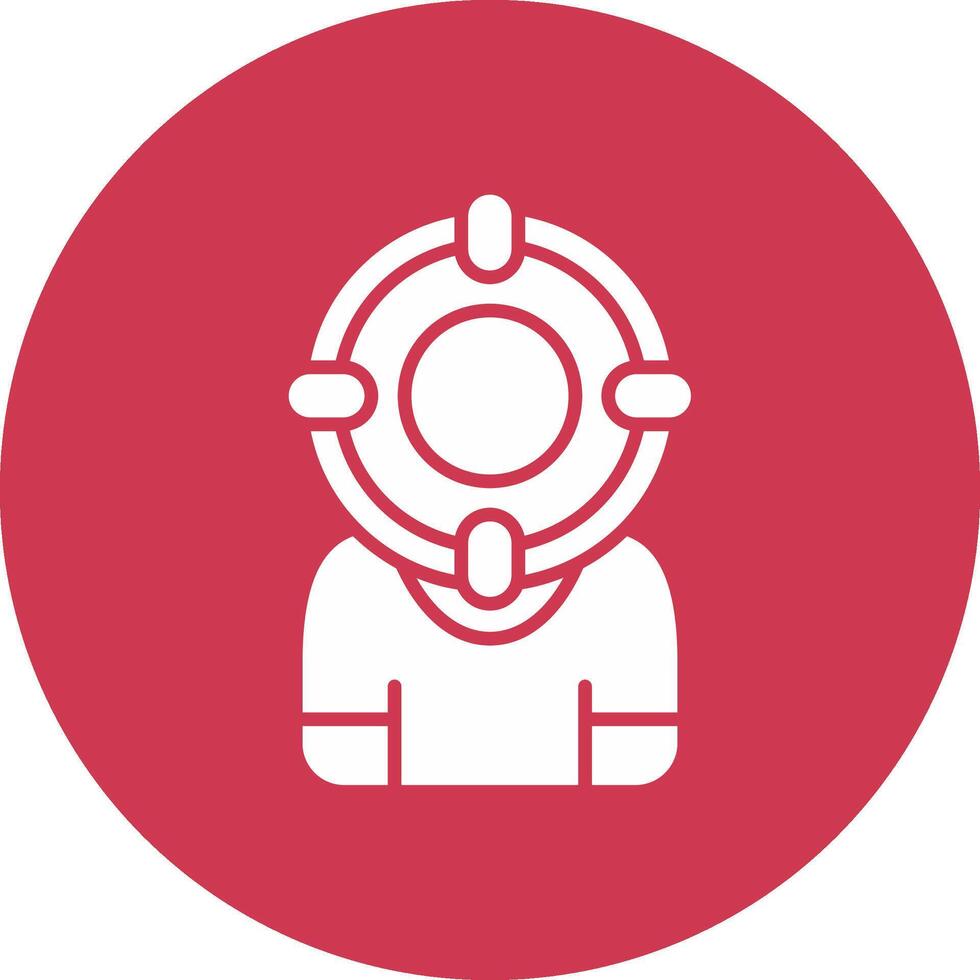 Target Conceptual Line Work vector