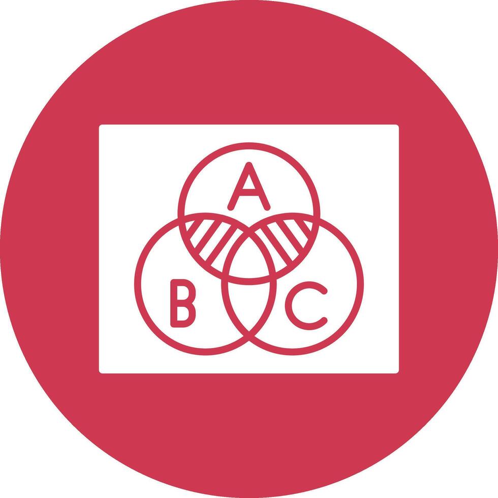 Venn Diagram Web Interface Symbol vector