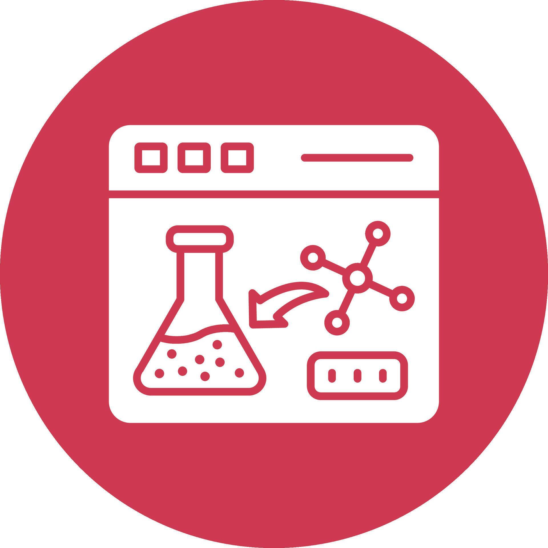Virtual Lab Solid Fill Design 62130045 Vector Art at Vecteezy