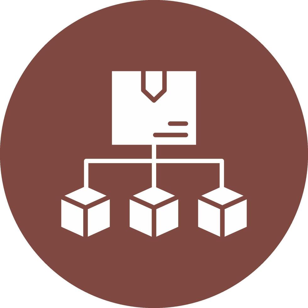 Distribution Lined UI Illustration vector