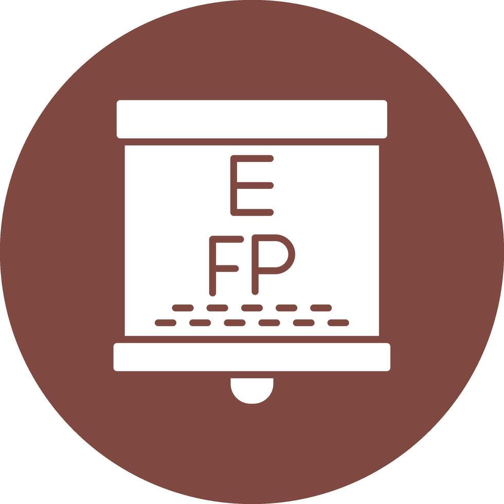 Eye Test Conceptual Line Work vector