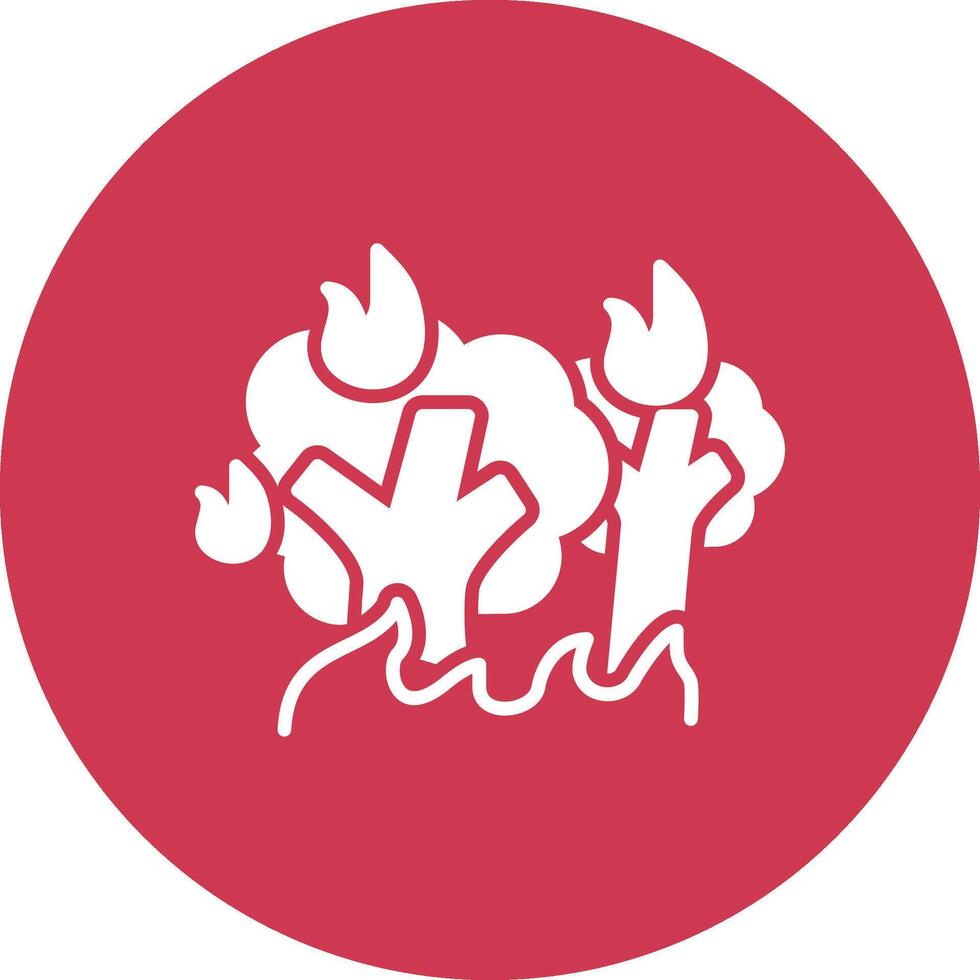 Wildfire App Style Badge vector