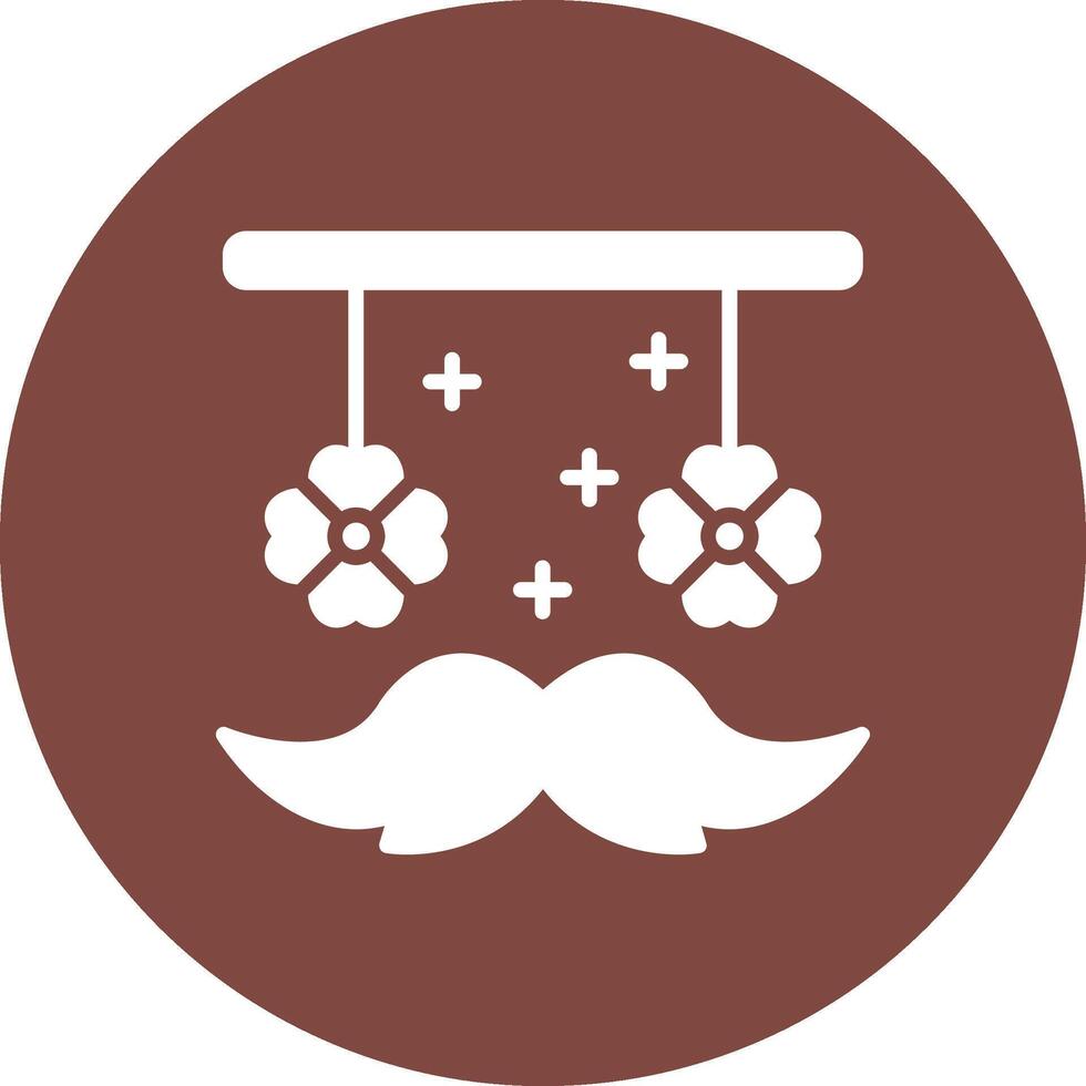 Moustache Interactive UI Graphic vector