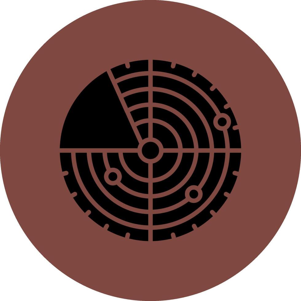 Radar Soft Shadow Design vector