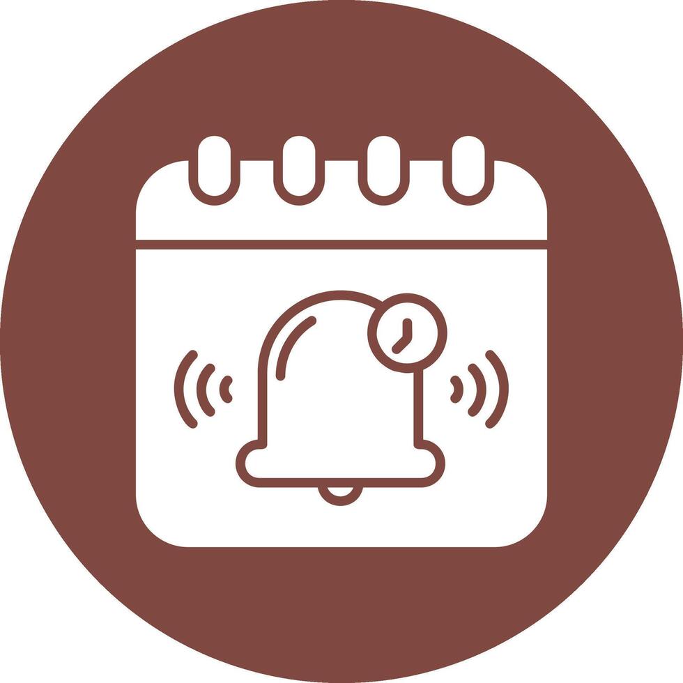 Reminder 3D Styled Symbol vector