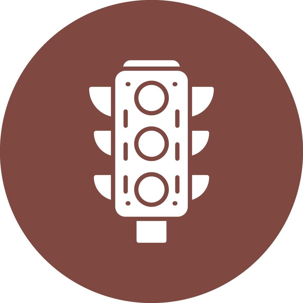 Traffic Lights Business Interface Asset vector