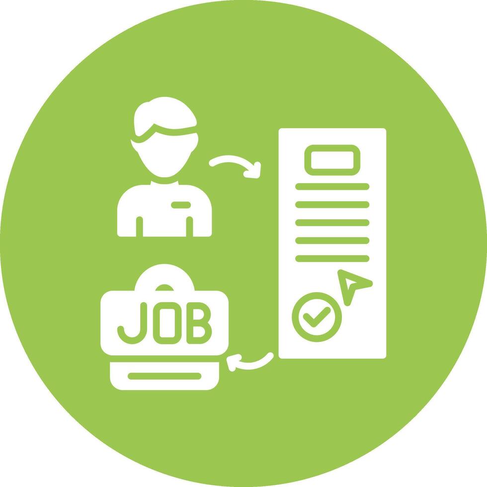 Hiring Dark Theme Element vector