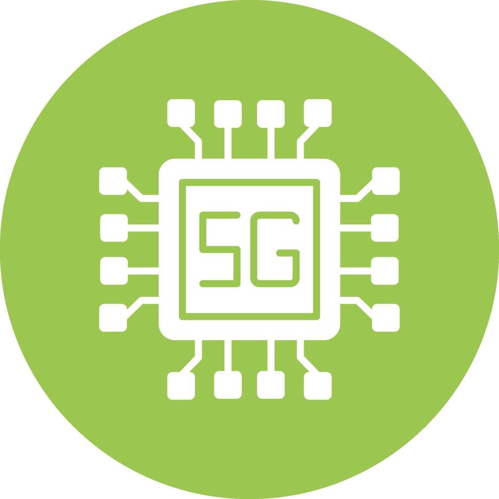 Processor Frame Icon vector