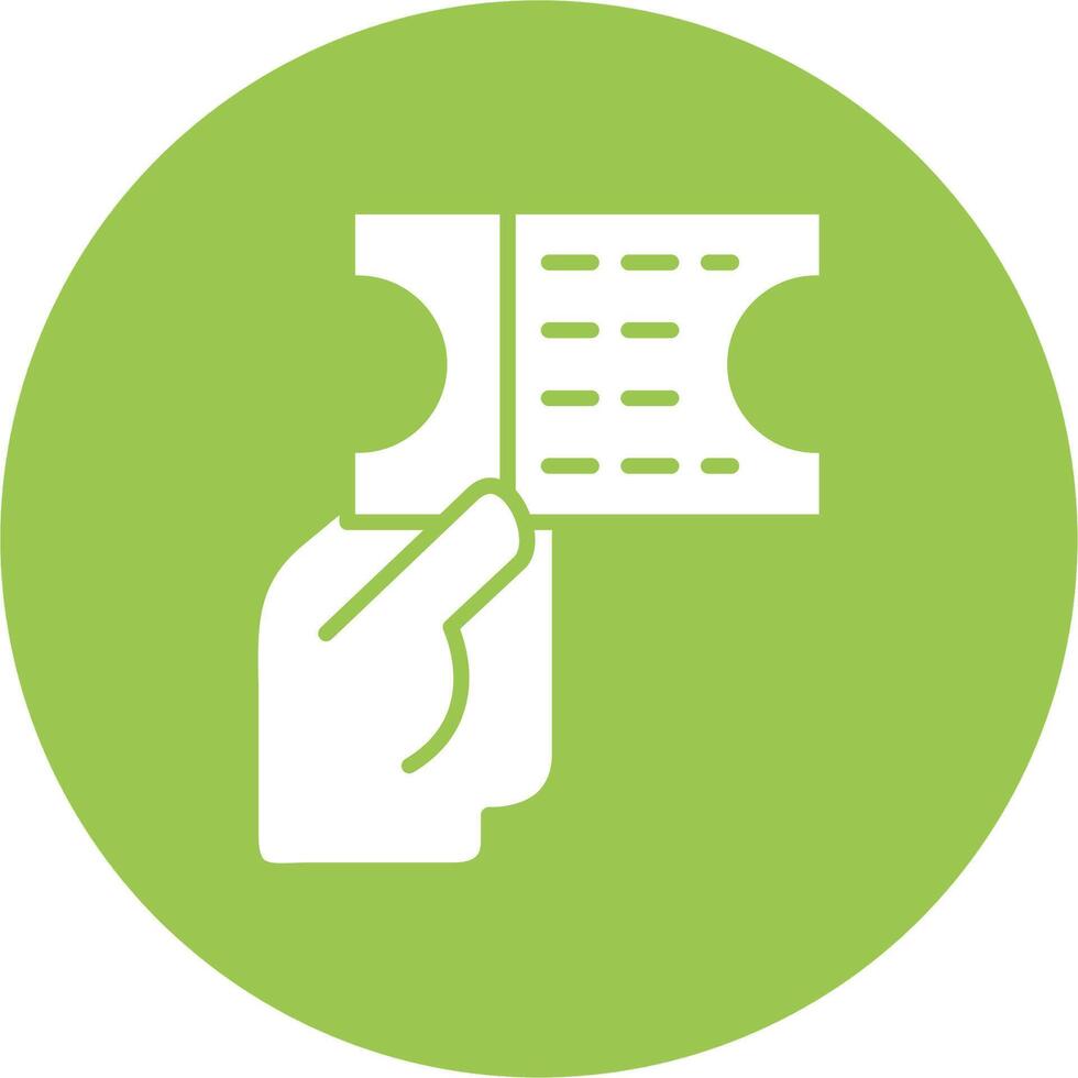 Ticket Sharp Edge Symbol vector