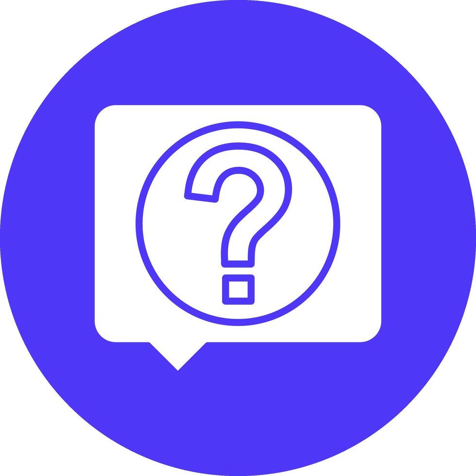 Ask Business Style Symbol vector