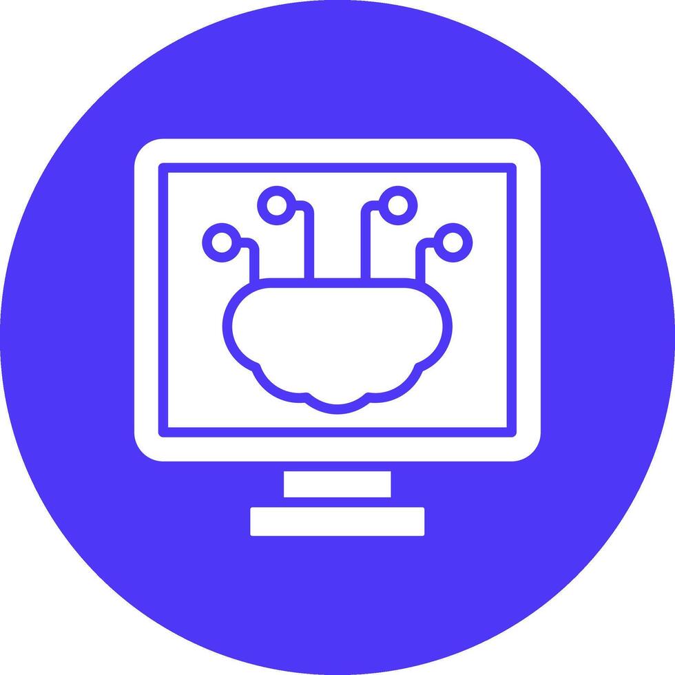 Artificial Intelligence Sharp Edge Symbol vector