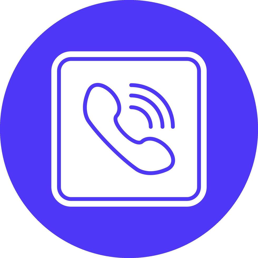 Call Wireframe Illustration vector