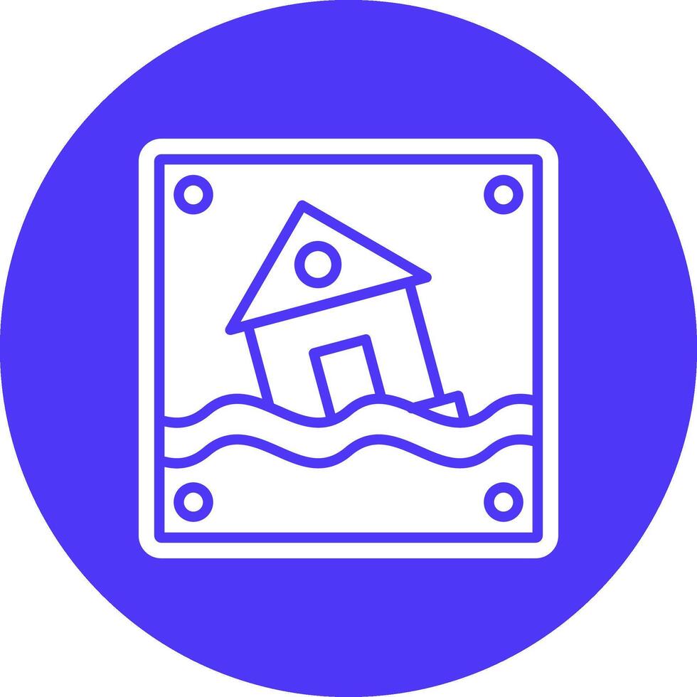Flood Clean Web Element vector
