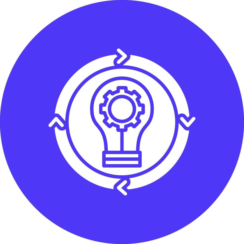Idea Generation Conceptual Line Work vector