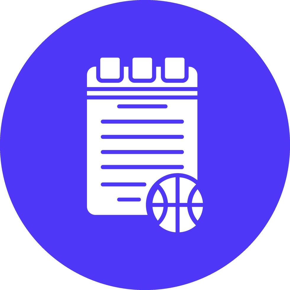 Notepad Mobile App Graphic vector