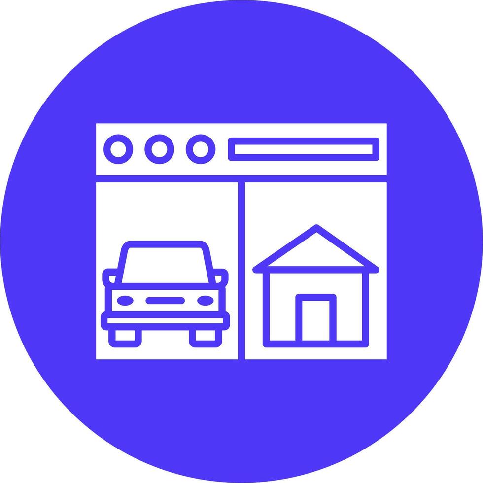 Online Booking Minimalist Graphic vector