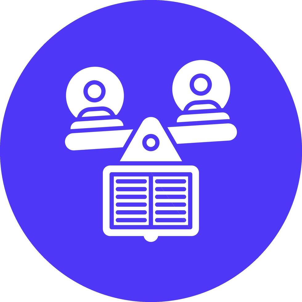 Right To Education Compact App Icon vector