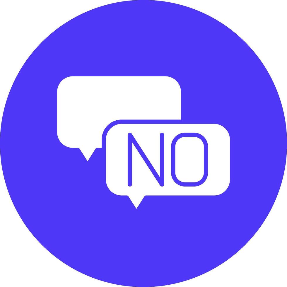 Speech Bubble Monochrome UI Visual vector