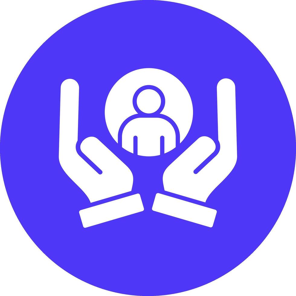 Support Solid Fill Design vector