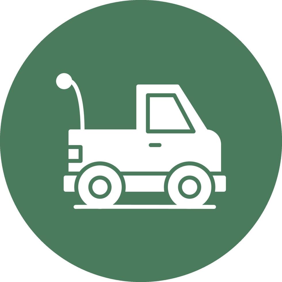Car Toy Flat Styled Symbol vector