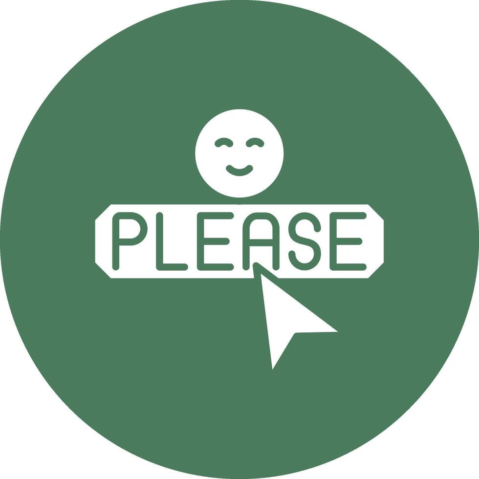 Please Clean Grid Icon vector