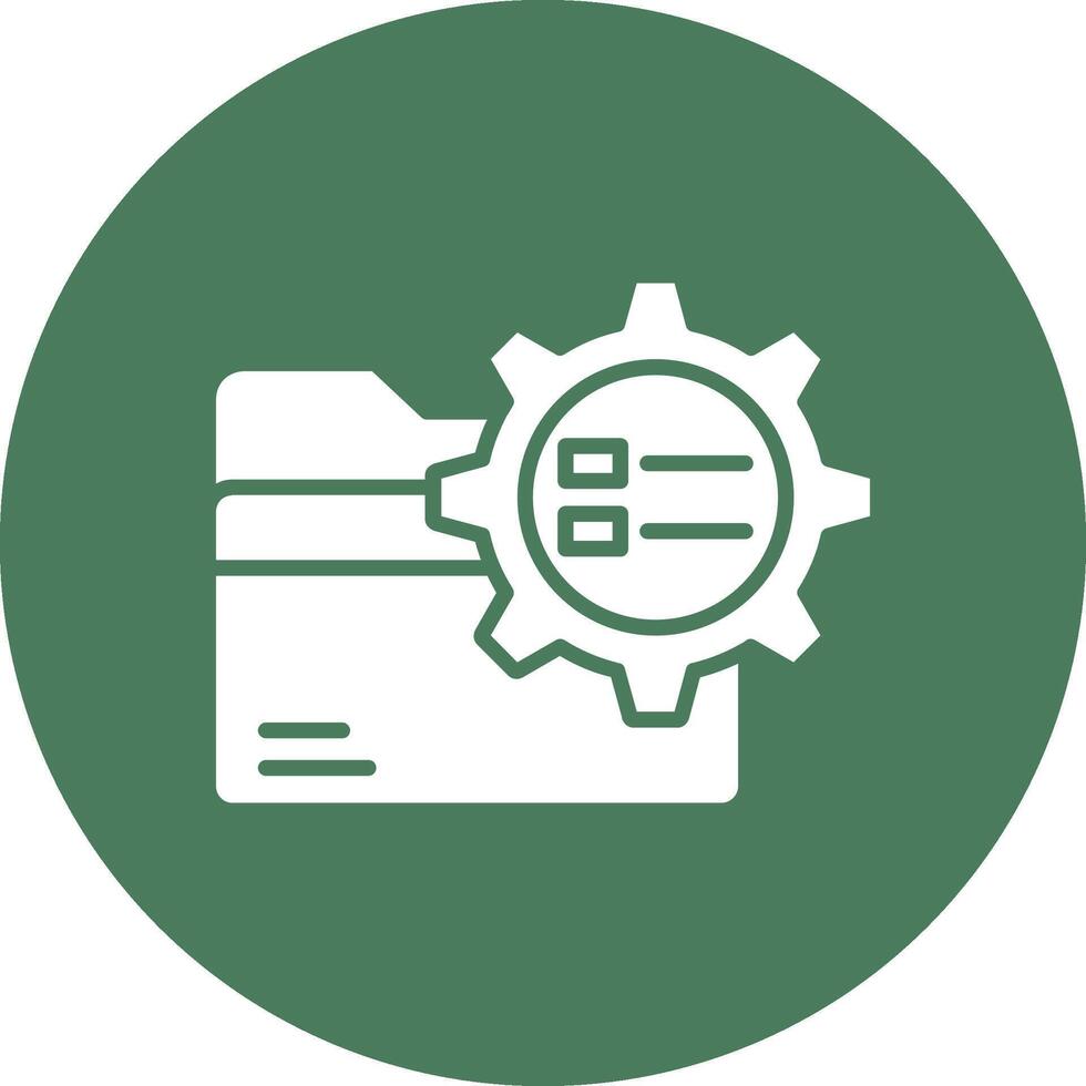 Setting Flat Line Drawing vector
