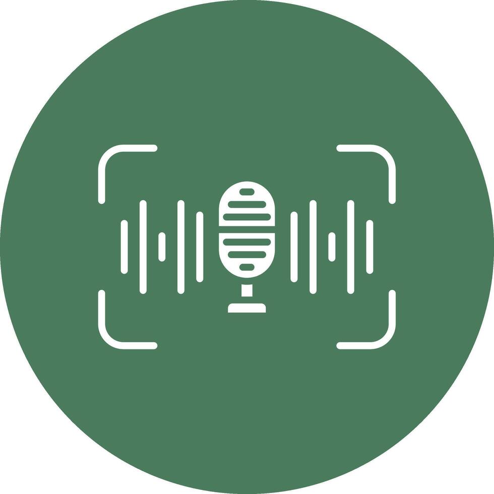 Voice Recognition Contrast Art vector