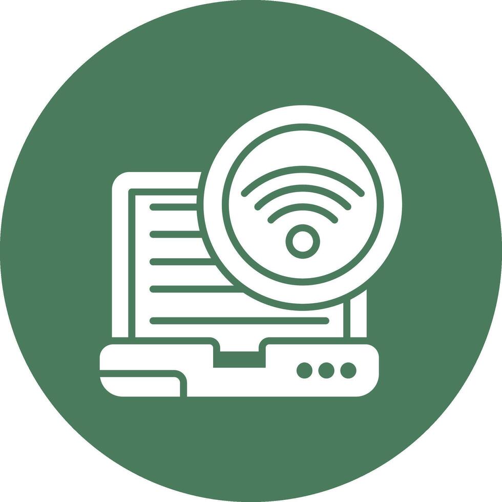Wifi Contrast Art vector