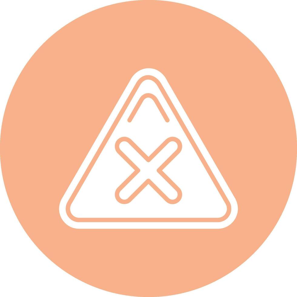 Alert Bold Web Icon vector
