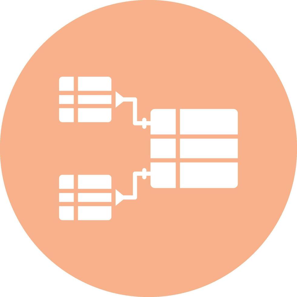 Data Model Business Style Symbol vector