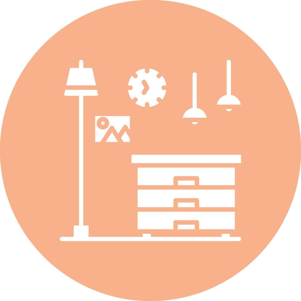 Dresser App Style Badge vector