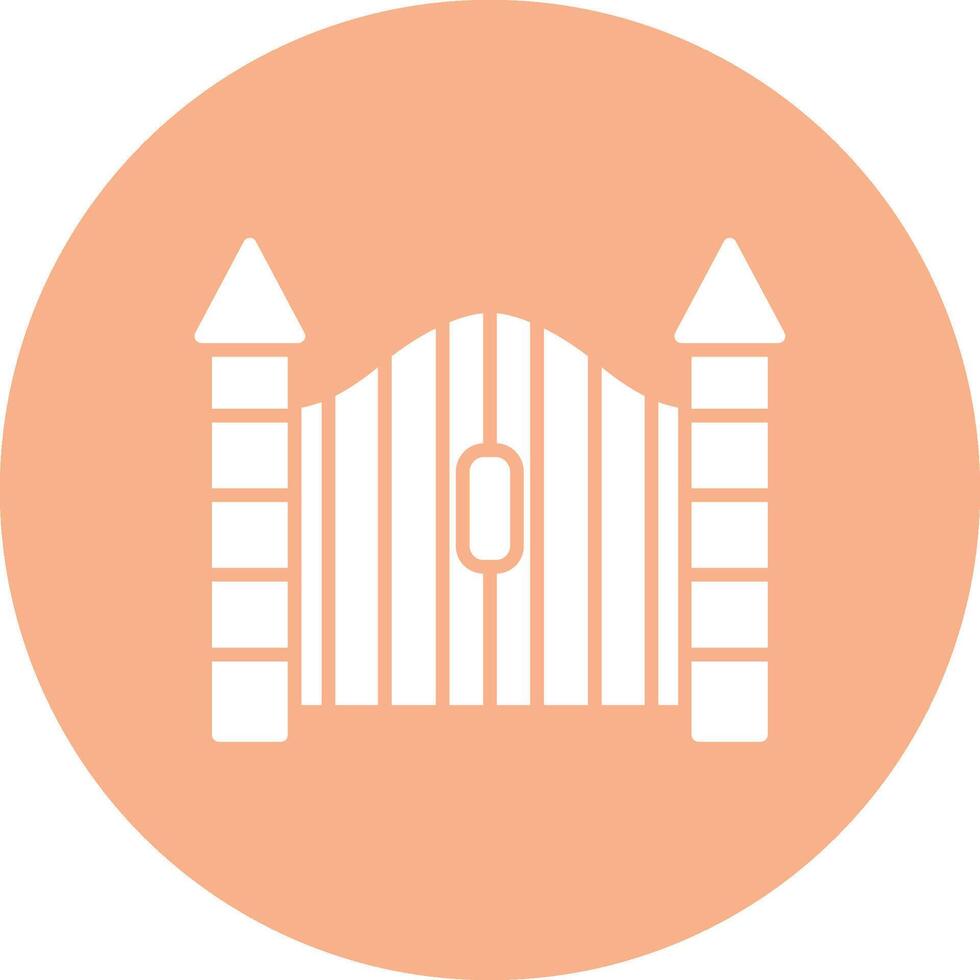 Gate Soft Color Illustration vector