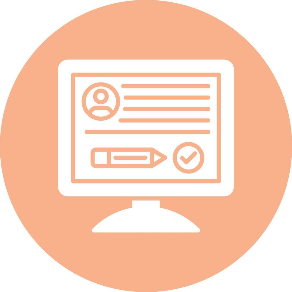 Inscription Bright Flat Element vector